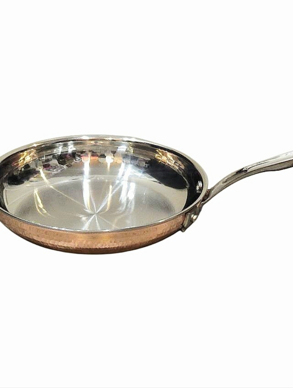 Viking 3-Ply Hammered Copper 8" Fry Pan